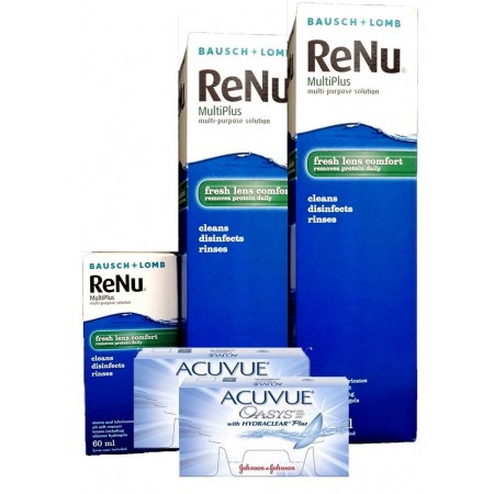 Pack Acuvue Oasys 2x12 Renu Multiplus